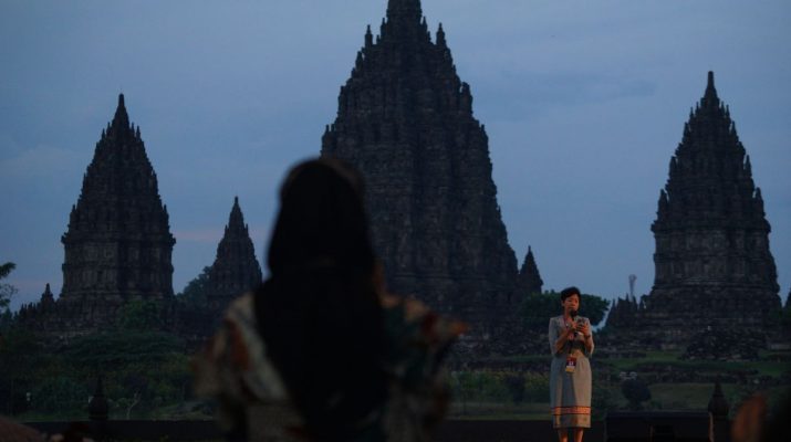 Kominfo ajak delegasi DEWG nikmati Candi Prambanan