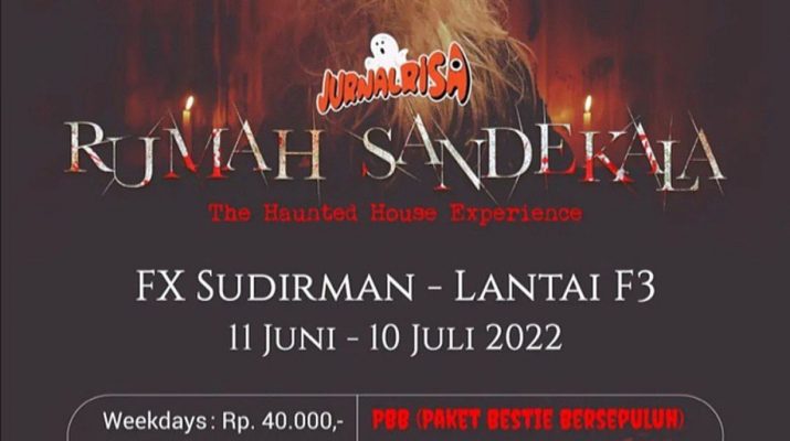 Wahana "Jurnal Risa - Rumah Sandekala" akan hadir di FX Sudirman