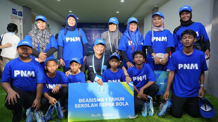 PNM dukung mimpi anak nasabah Mekaar melalui beasiswa sekolah sepak bola