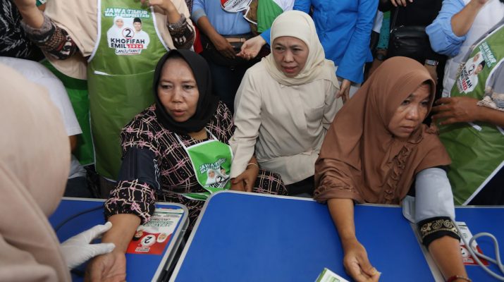 Hasil Quick Count Sementara Pilkada Jawa Timur, Khofifah Unggul 57,41%