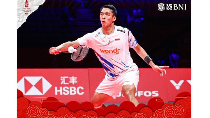 Jonatan Christie Akui Tampil Kurang Maksimal