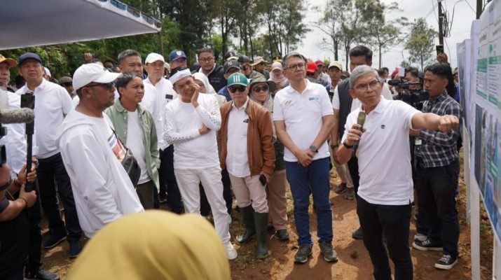 Tanam Pohon untuk Reforestasi Puncak Bogor, PTPN I Dukung Pelestarian Alam