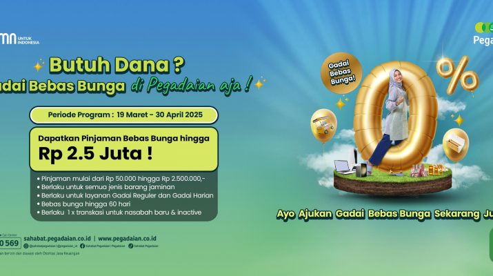 Pegadaian Jawa Barat Salurkan Gadai Peduli, Gadai tanpa Bunga, Bebas Worry