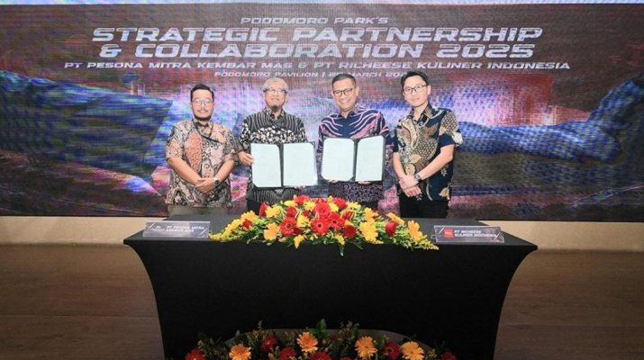 Alfamidi Super dan Richeese Factory Lengkapi Gaya Hidup Modern di Podomoro Park Bandung