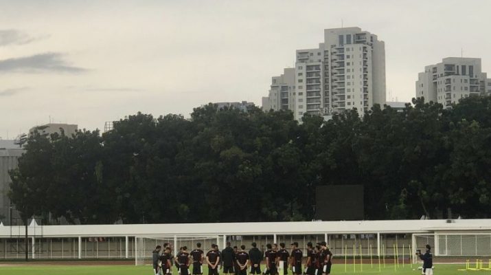 Timnas Indonesia gelar latihan perdana di Jakarta tanpa tiga pemain
