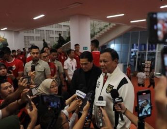 Menang 1-0 atas Bahrain, Prabowo: Timnas maju terus