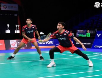 Fajar/Rian Mengaku Masih Beradaptasi dengan Shuttlecock di Denmark Terbuka