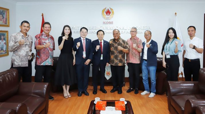 KONI Perkuat Kerja Sama dengan Organisasi Taekwondo Korea