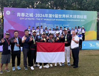 Tim Woodball Indonesia Boyong 3 Emas dan 2 Perak di Kejuaraan Dunia
