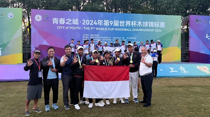 Tim Woodball Indonesia Boyong 3 Emas dan 2 Perak di Kejuaraan Dunia