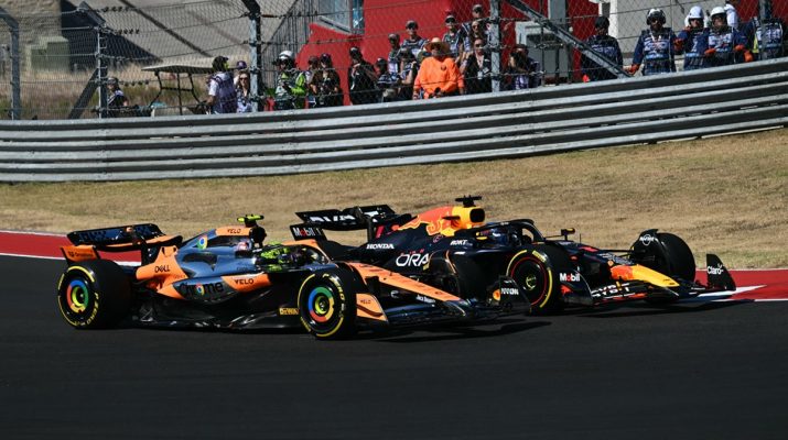 Lando Norris Diganjar Penalti saat Charles Leclerc Juara GP Amerika Serikat