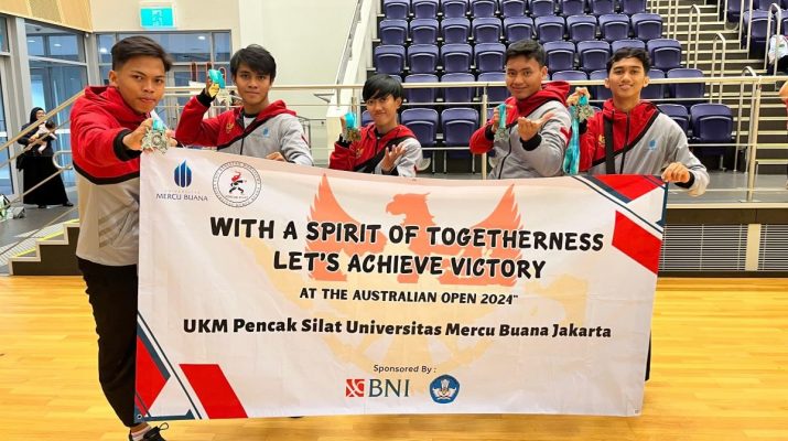 Lima Mahasiswa Indonesia Bawa Medali Australia Pencak Silat Championship