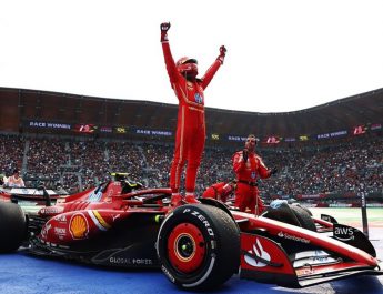 Carlos Sainz Juarai GP Meksiko