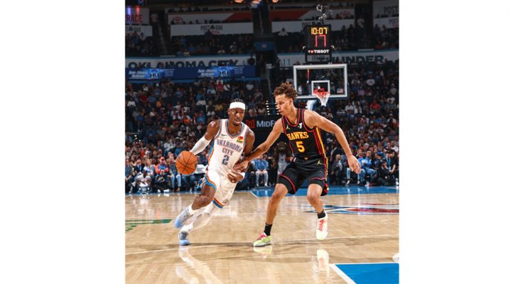 Shai Gilgeous-Alexander Cetak 35 Poin, Oklahoma City Thunder Tekuk Atlanta Hawks