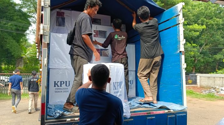 KPU Purwakarta Mulai Distribusikan Logistik Pilkada 2024 ke Tingkat Kecamatan