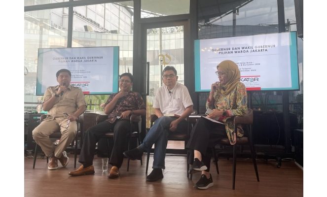 Survei Indikator: Pilkada Jakarta Berpotensi Berjalan Dua Putaran