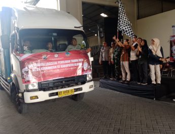 KPU Klaten Distribusikan Logistik Pilkada 2024