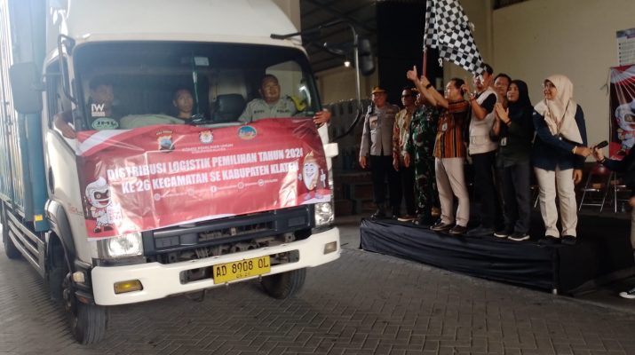 KPU Klaten Distribusikan Logistik Pilkada 2024
