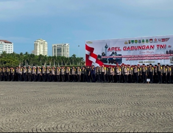 TNI-Polri Sororti 6 TPS Masuk Kategori Sangat Rawan