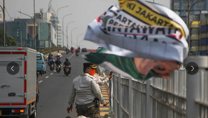 Masa Tenang, Satpol PP DKI Tertibkan 69.750 APK