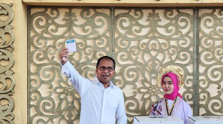 Semua Calon Gubernur Sulsel Sampaikan Hak Pilihnya