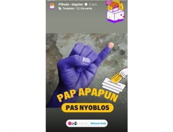 Bagikan Keseruan Pilkada dengan Fitur Story Tematik di Instagram