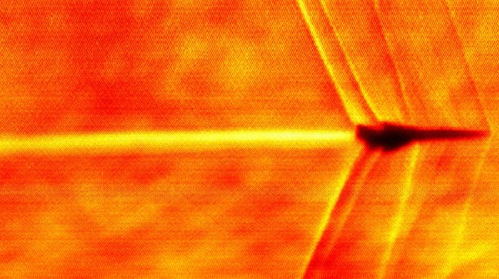 NASA Tangkap Foto Bersejarah Gelombang Kejut dari Pesawat Supersonik XB-1