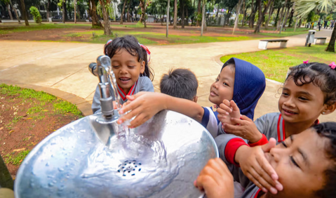 Penerima KAS Terjamin Air Bersih dan Sehat dari PAM Jaya