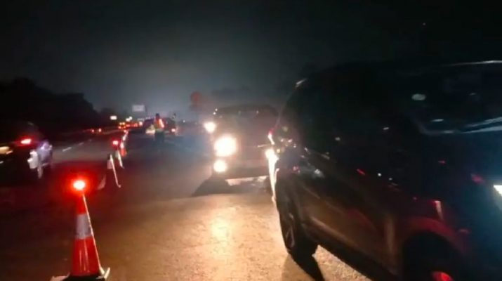 Rabu Malam, Contraflow Diberlakukan di Tol Japek Arah Jakarta
