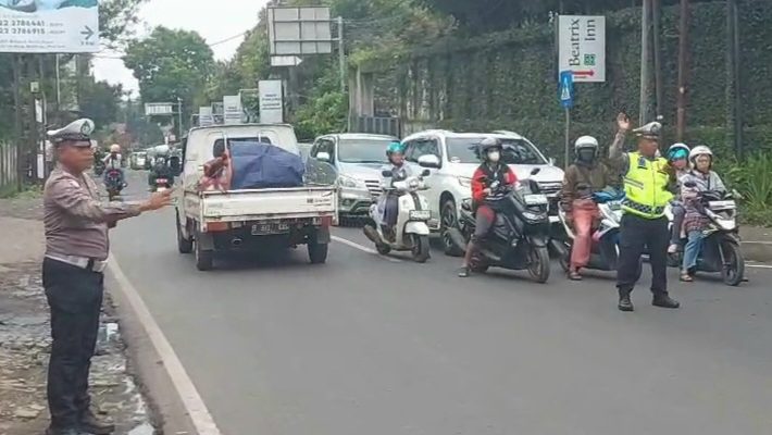 Volume Lalu Lintas di Lembang Meningkat 51% Selama Libur Lebaran
