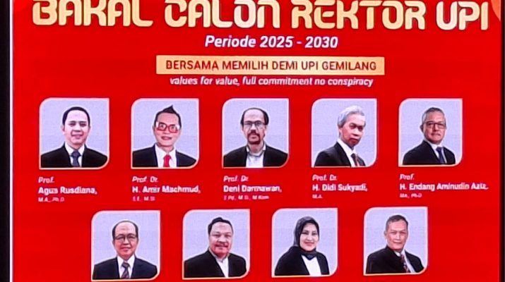 Sembilan Bakal Calon Rektor UPI Lolos Seleksi Penjaringan