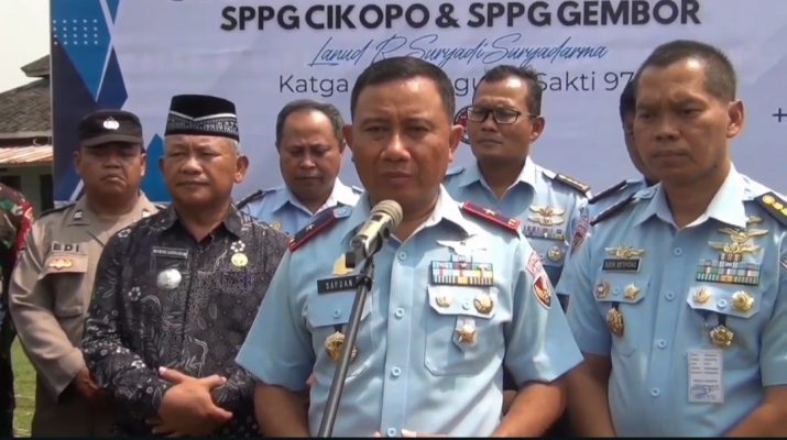 TNI-AU Bangun Dapur Sehat Program Makanan Bergizi Gratis di Cikopo Purwakarta