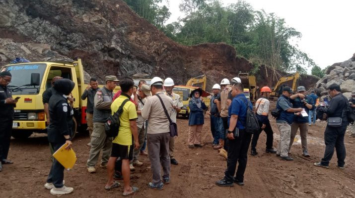 Tim Gabungan Tutup Galian C Ilegal di Cianjur