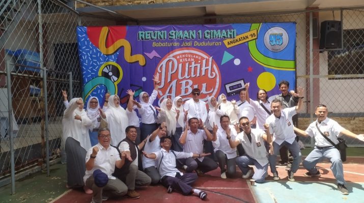 30 tahun Terpisah, Siswa SMAN 1 Kota Cimahi Angkatan 1995 Gelar Reuni
