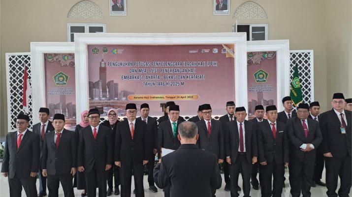 Kemenag Jawa Barat Lantik PPIH Jelang Pelaksanaan Ibadah Haji