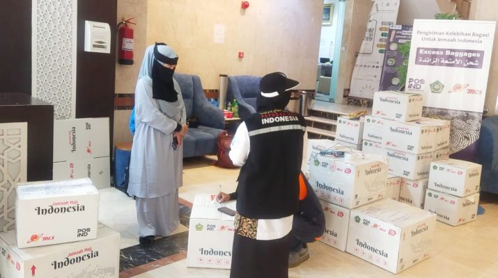 Kargo Haji Pos Indonesia Siap Layani Kiriman ke  Tanah Air