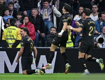 Valencia curi kemenangan 2-1 saat melawat ke kandang Real Madrid