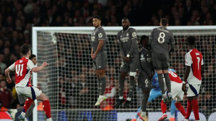 Rice yakin sejak awal Arsenal akan mampu singkirkan Real Madrid