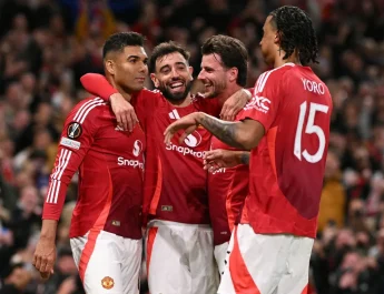 MU cetak All English Final di Liga Europa setelah cukur Bilbao 4-1