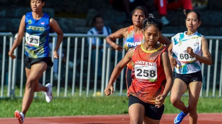 Jateng Rajai Nomor Cabor Atletik pada Peparnas XVII SOLO