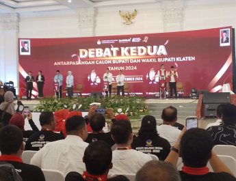 KPU Klaten Gelar Debat Kedua Paslon Bupati dan Wakil Bupati