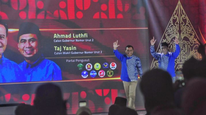 Program Petani Milenial Cagub Ahmad Luthfi-Taj Yasin Dukung Swasembada Pangan.