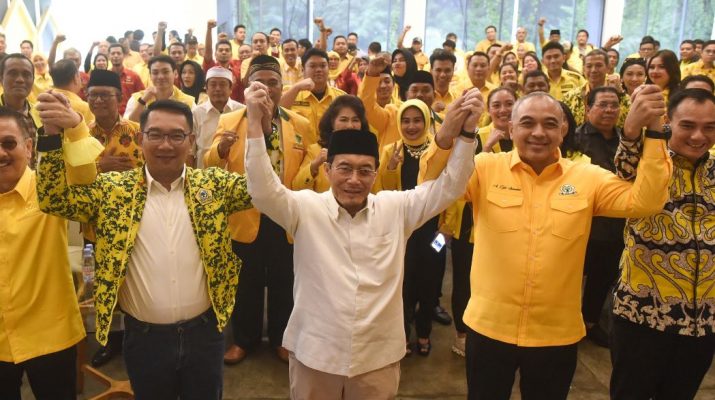 Golkar Instruksikan Kader Lebih Giat untuk Menangkan RIDO