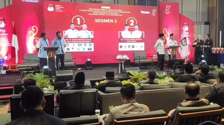 Debat Kedua Pasangan Calon Bupati Majalengka Berakhir Ricuh