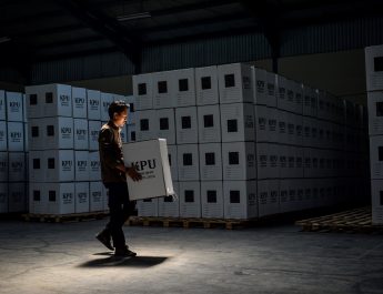 Distribusi Logistik ke Wilayah Pemilih Terbanyak Prioritas KPU Kabupaten Tangerang