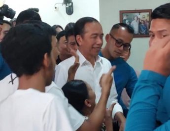 Jokowi Beri Doa untuk Ahmad Luthfi-Taj Yasin di Solo