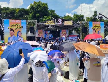 Kampanye Akbar Paslon Nomor Urut 3 Gelar Istigasah Merefleksi 3 Tahun