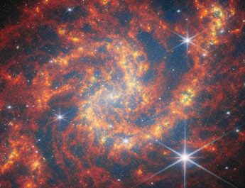 Gambar Terkini JWST Ungkap Kelahiran Bintang di Galaksi NGC 2283