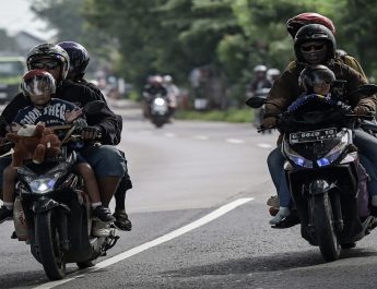 Ini Anjuran Keselamatan Bagi Pemudik Sepeda Motor yang Mengajak Anak