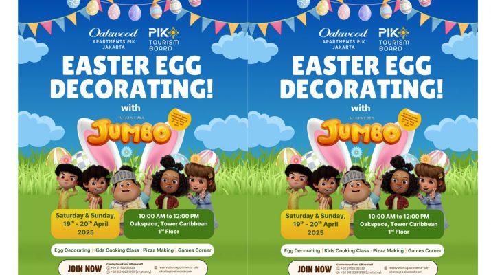 Perayaan Paskah Hadir Dengan Sentuhan Kreatif di Oakwood Apartments PIK Jakarta